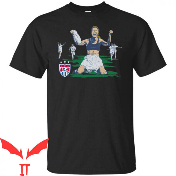 Brandi Chastain T-Shirt Victory US Soccer Player Goalie Fan