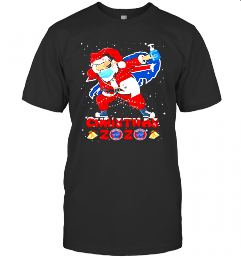 Buffalo Bills Funny Santa Claus Dabbing Christmas 2020 NFL T-Shirt Buffalo Bills Funny Santa Claus Dabbing Christmas 2020 NFL T-Shirt