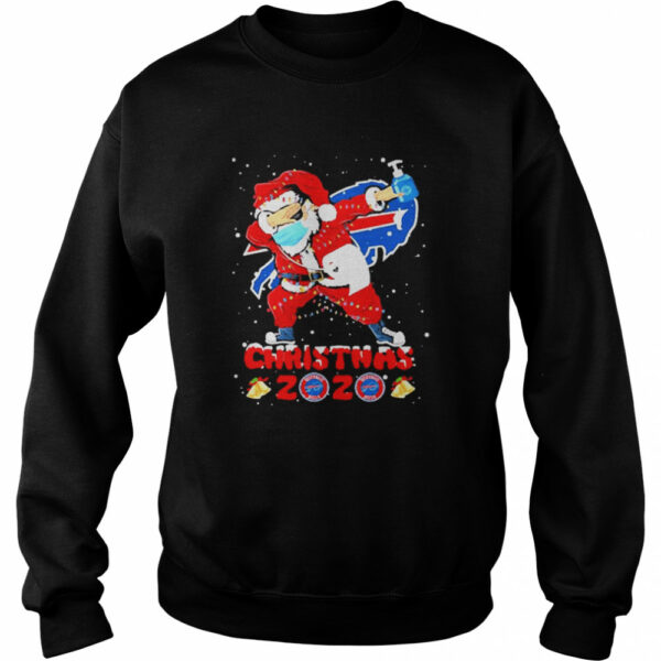 Buffalo Bills Funny Santa Claus Dabbing Christmas 2020 NFL shirt