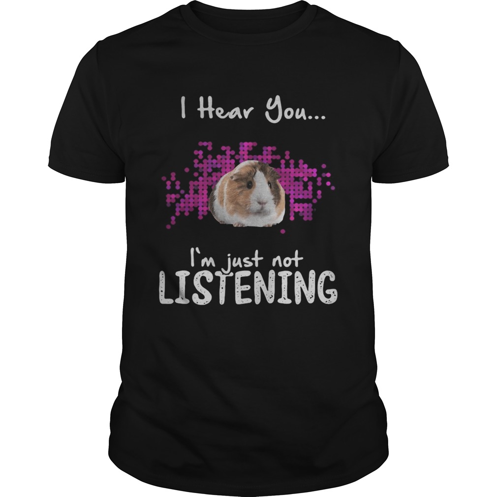 Bunny i hear you im just not listening shirt Bunny i hear you im just not listening shirt