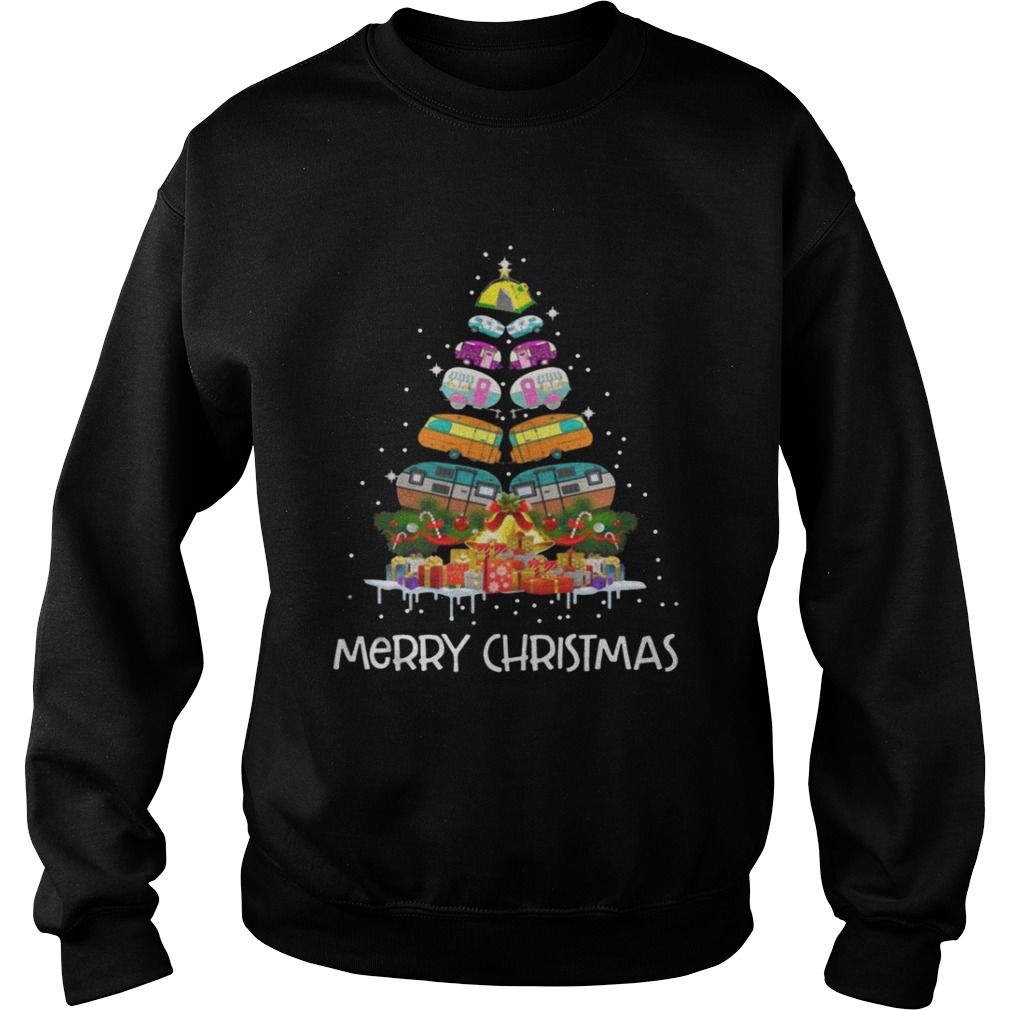 Campervan Camping Car Merry Christmas Sweater Campervan Camping Car Merry Christmas Sweater