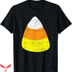 Candy Corn T-Shirt Halloween Candy Corn Vintage T-Shirt