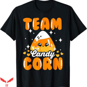 Candy Corn T-Shirt Team Candy Corn Halloween T-Shirt