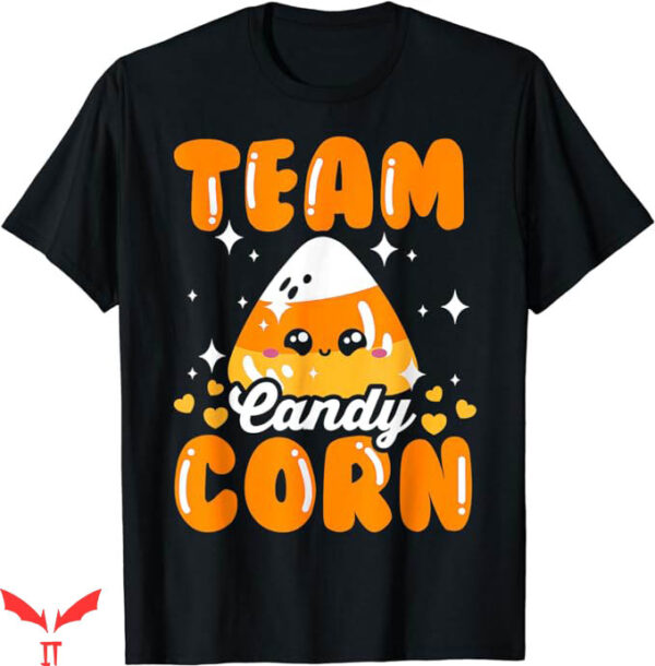 Candy Corn T-Shirt Team Candy Corn Halloween T-Shirt