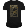 Capricorn Facts Serving per container Daily Value shirt
