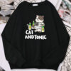 Cat And Tonic Funny Cat Sweatshirt