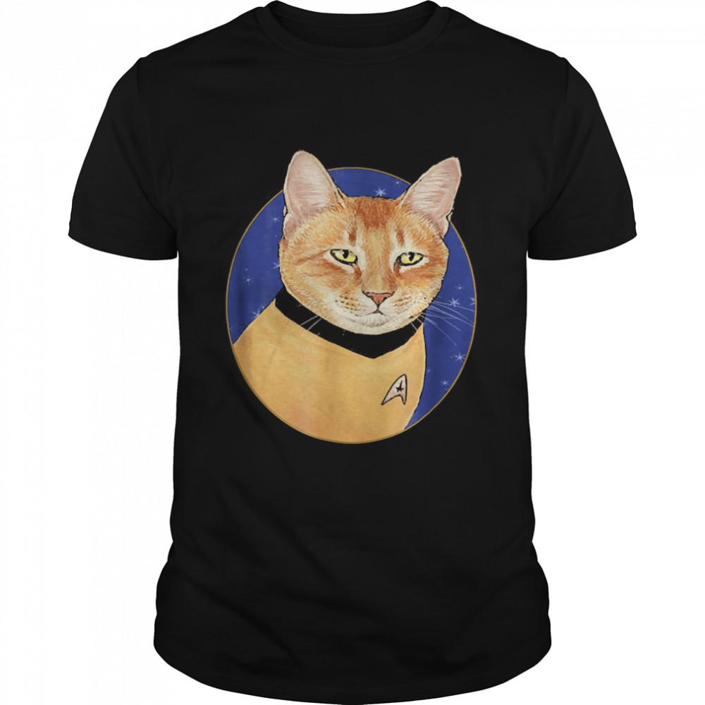 Cat Captain Kirk Shirt Cat Captain Kirk Shirt