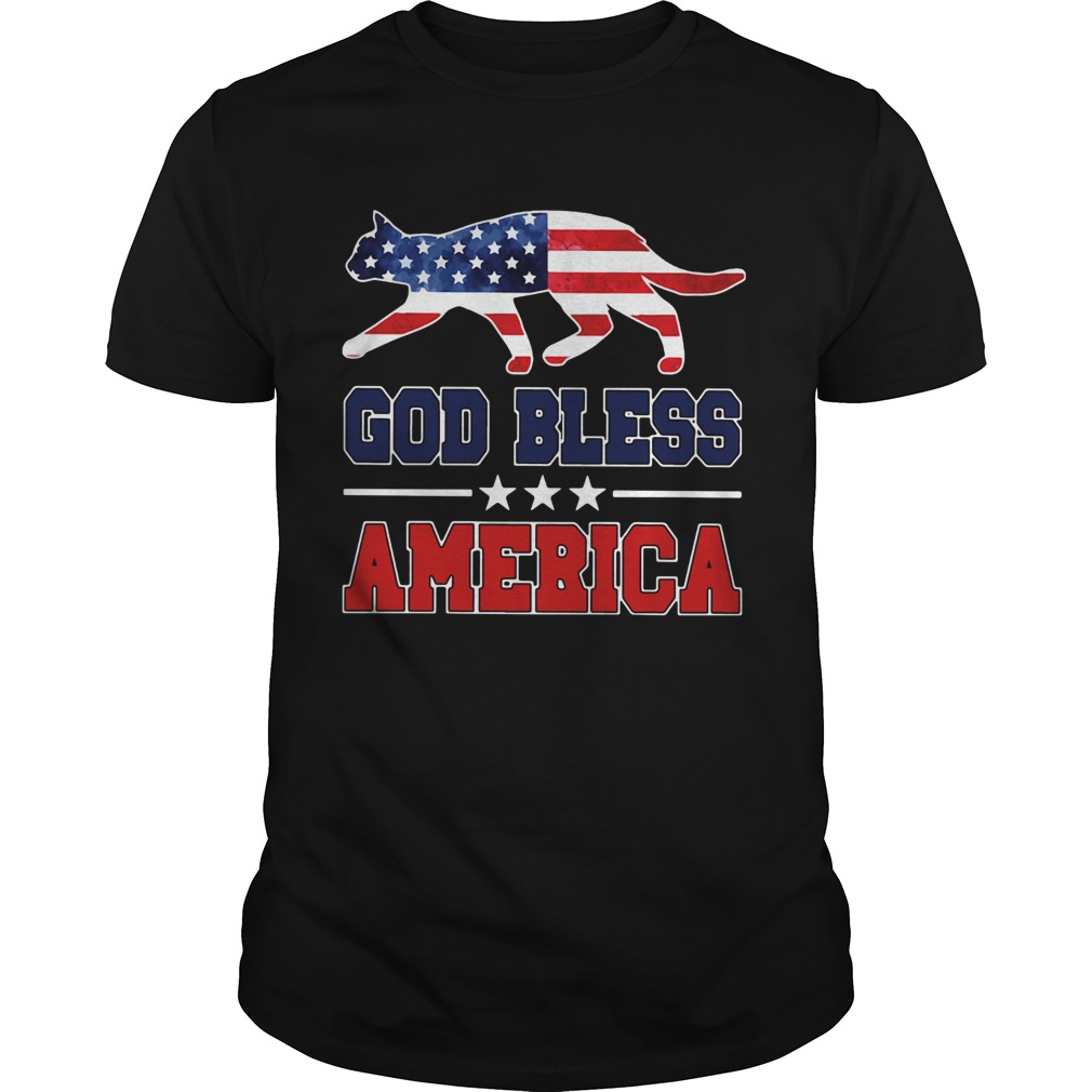 Cat God Bless America shirt Cat God Bless America shirt