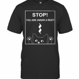 Cat Stop You Are Under A Rest T-Shirt
