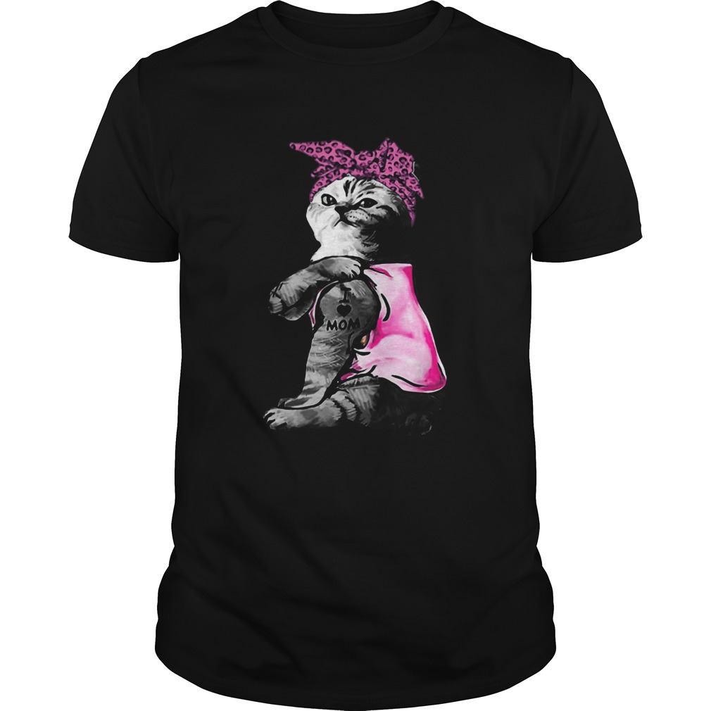 Cat Tattoo I Love Mom shirt Cat Tattoo I Love Mom shirt