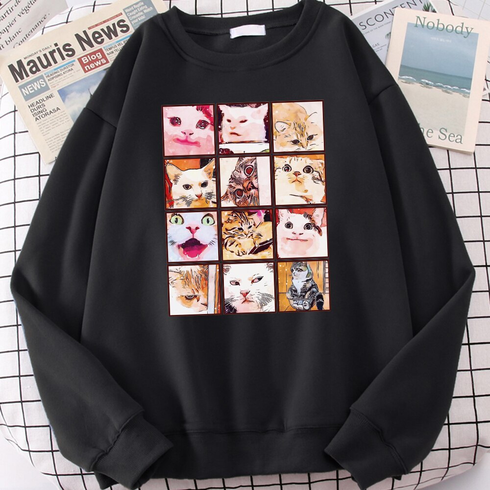 Cat Memes' Funny Cat Sweatshirts