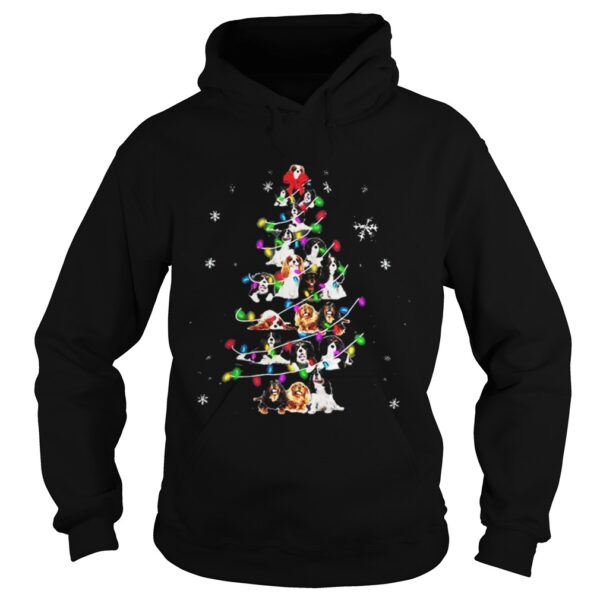 Cavalier King Charles Spaniel Christmas tree shirt