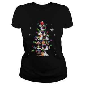 Cavalier King Charles Spaniel Christmas tree shirt