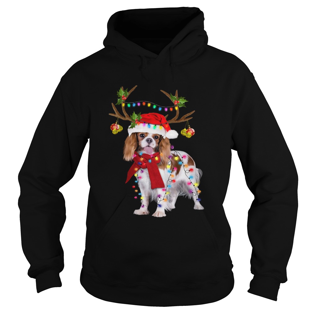 Cavalier King Gorgeous Reindeer light Christmas shirt Cavalier King Gorgeous Reindeer light Christmas shirt