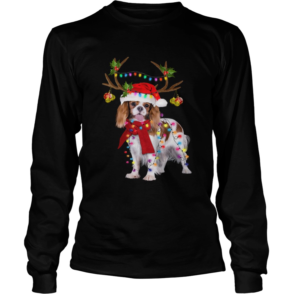 Cavalier King Gorgeous Reindeer light Christmas shirt Cavalier King Gorgeous Reindeer light Christmas shirt