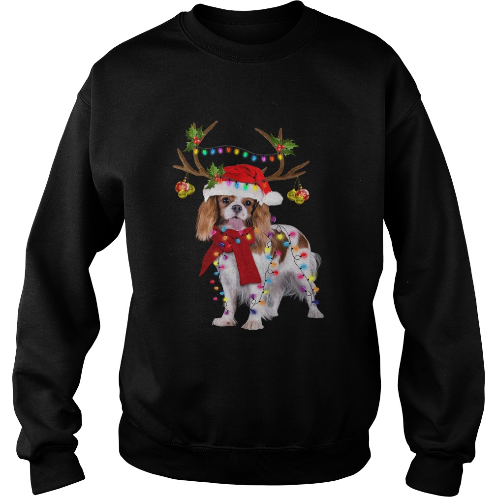 Cavalier King Gorgeous Reindeer light Christmas shirt Cavalier King Gorgeous Reindeer light Christmas shirt