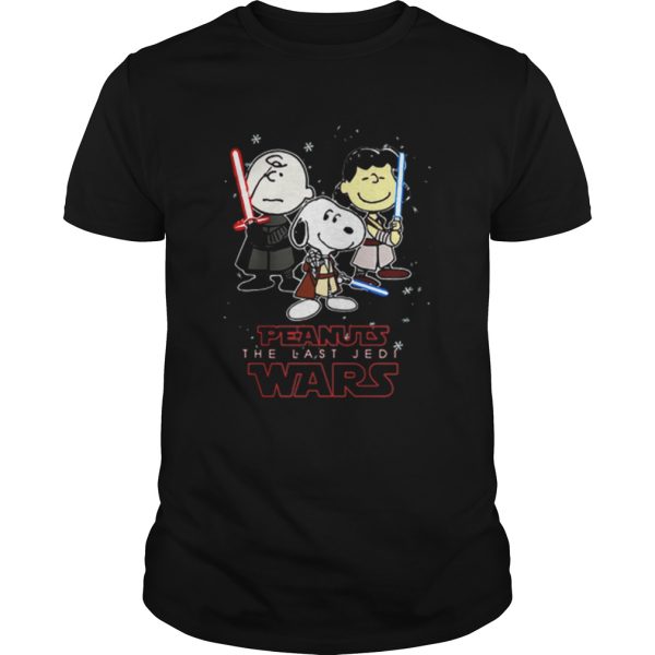 Characters Peanuts Wars The Last Jedi Star Wars shirt