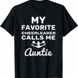Cheer Aunt T-shirt Call Me