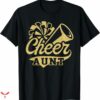 Cheer Aunt T-shirt Gold Cheering
