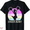 Cheer Aunt T-shirt Pink Neon