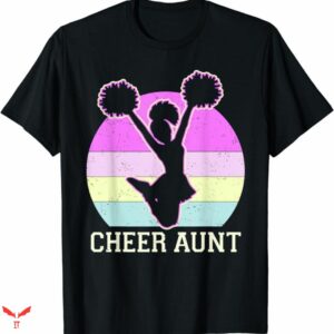 Cheer Aunt T-shirt Pink Neon