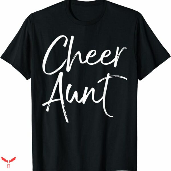 Cheer Aunt T-shirt Simple Style