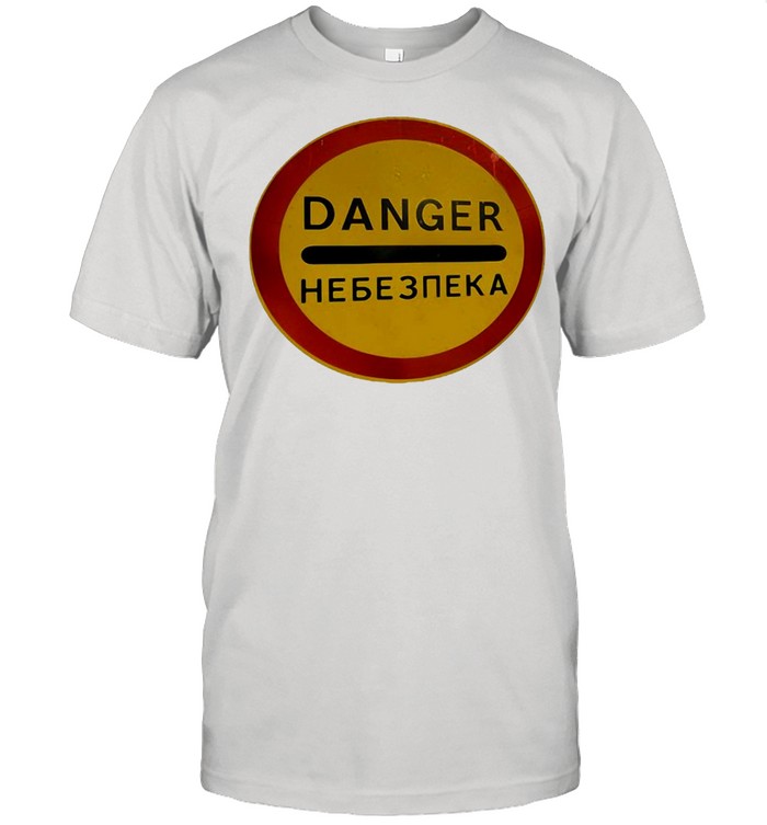 Chernobyl Radiation Warning Vintage Rusted Danger Sign T-shirt Chernobyl Radiation Warning Vintage Rusted Danger Sign T-shirt