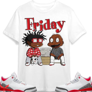 Cherry 11s T-Shirt Friday Retro Cherry T-Shirt