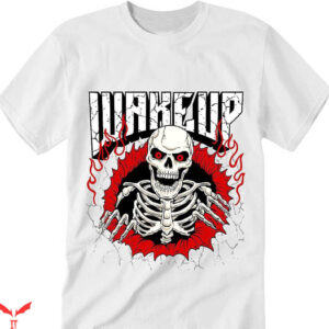 Cherry 11s T-Shirt Wake Up Skull T-Shirt