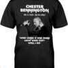 Chester Bennington T-Shirt If One More Light Goes Out