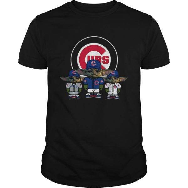 Chicago Cubs Baby Yoda shirt