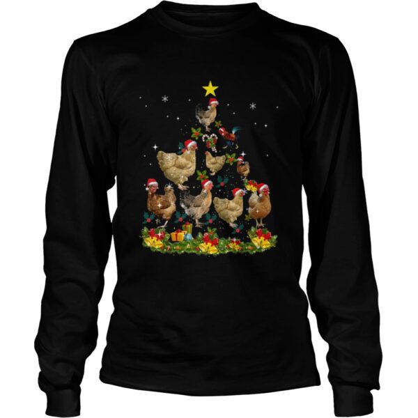 Chickens Tree Christmas shirt