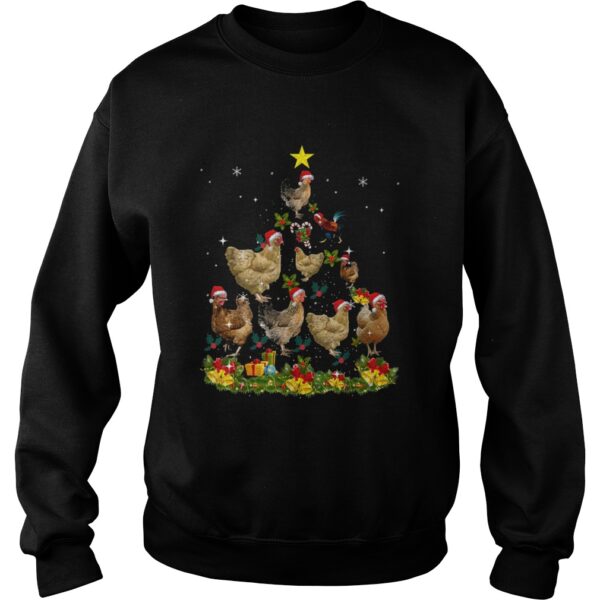 Chickens Tree Christmas shirt