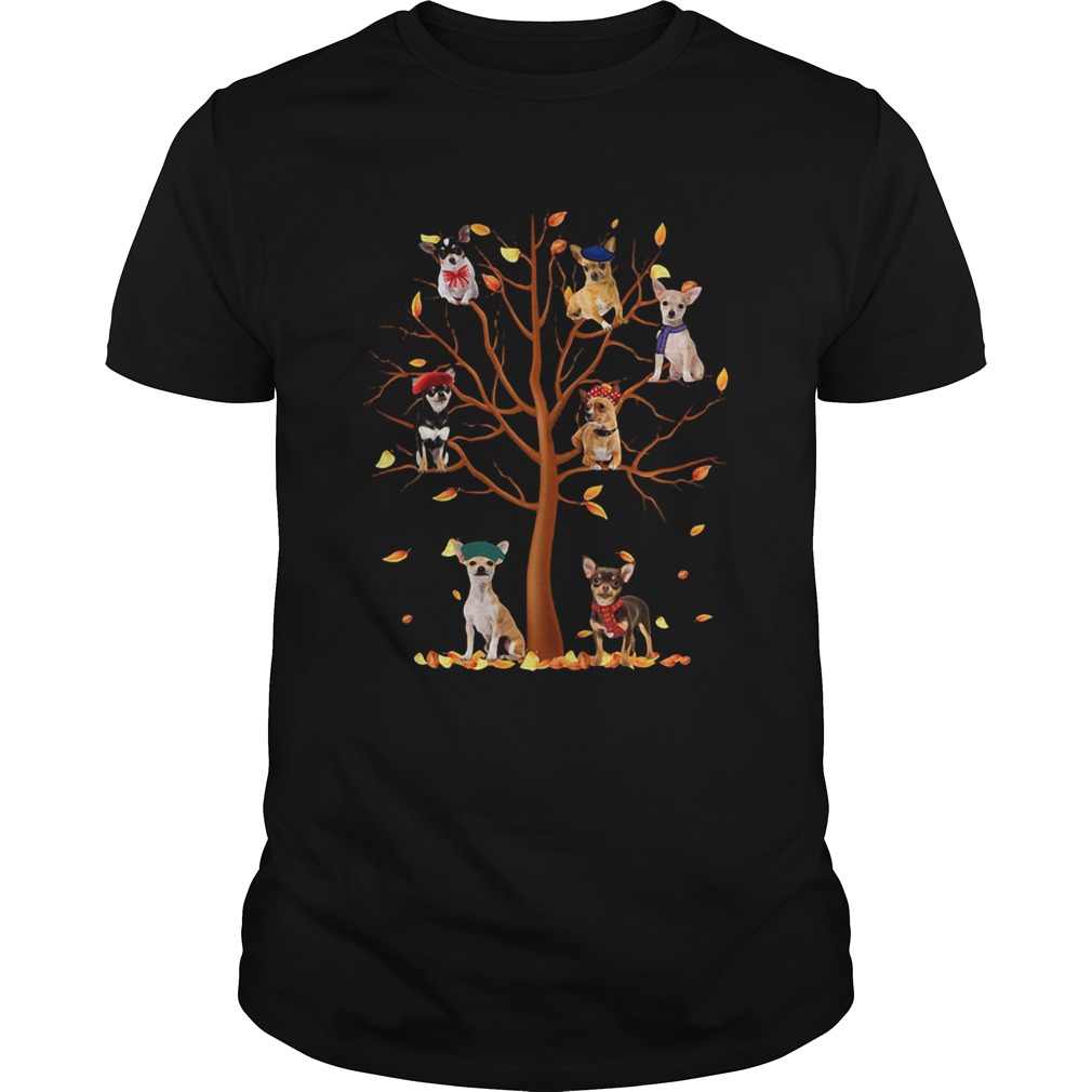 Chihuahua Fall Tree shirt Chihuahua Fall Tree shirt
