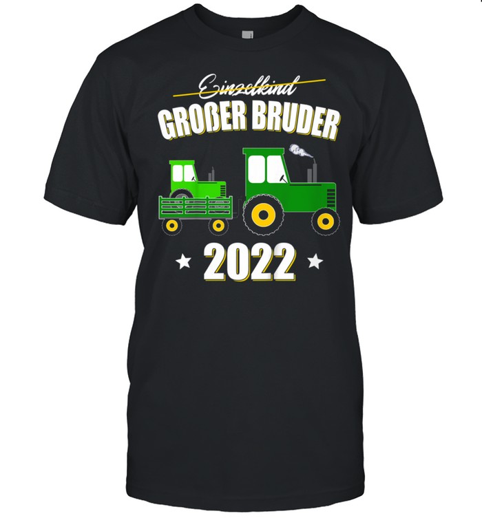 Children's Big Brother 2022 Boys Tractor Siblings Son shirt Children's Big Brother 2022 Boys Tractor Siblings Son shirt