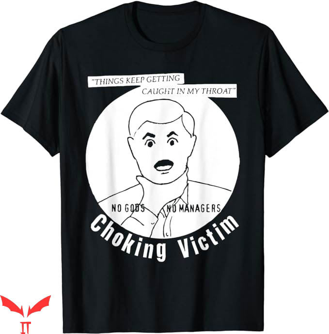Choking Victim T-Shirt Caught In My Throat T-Shirt Music Choking Victim T-Shirt Caught In My Throat T-Shirt Music