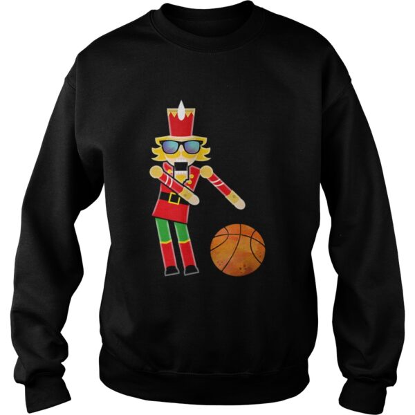 Christmas Basketball Flossing Nutcracker shirt