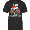 Christmas Deadpool Santa Dad Is On The Naughty List T-Shirt