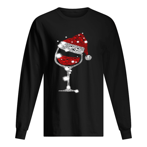 Christmas Red Wine Glass shirt