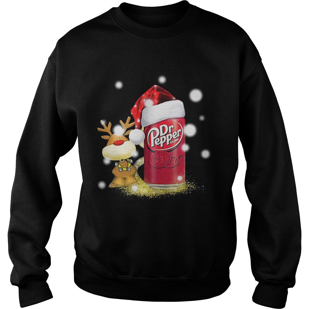 Christmas Reindeer and Dr Pepper Santa Shirt Christmas Reindeer and Dr Pepper Santa Shirt