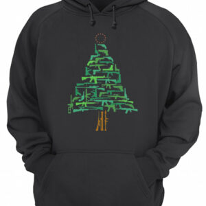 Christmas Tree Green Gun shirt 3