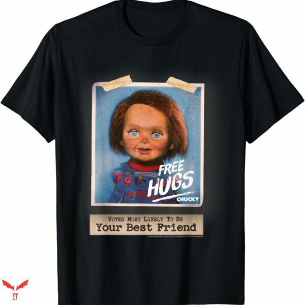 Chucky T-shirt Free Hugs
