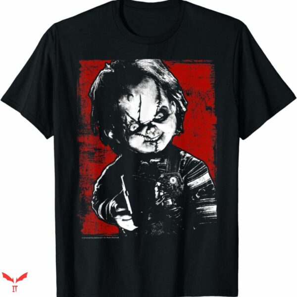 Chucky T-shirt Red Background