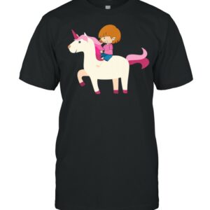 Colorful Rainbow Unicorn Rider Shirt