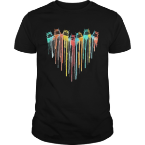 Colorful Tractor Heart shirt