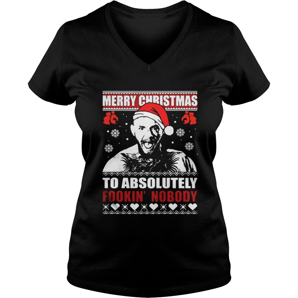 Conor Mcgregor – Merry Christmas To Absolutely Fookin’ Nobody Ugly Shirt Conor Mcgregor – Merry Christmas To Absolutely Fookin’ Nobody Ugly Shirt