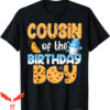Cookie Monster Birthday T-Shirt Cousin Of The Birthday Boy