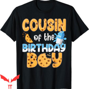 Cookie Monster Birthday T-Shirt Cousin Of The Birthday Boy
