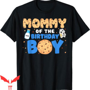 Cookie Monster Birthday T-Shirt Mommy Of The Birthday Boy