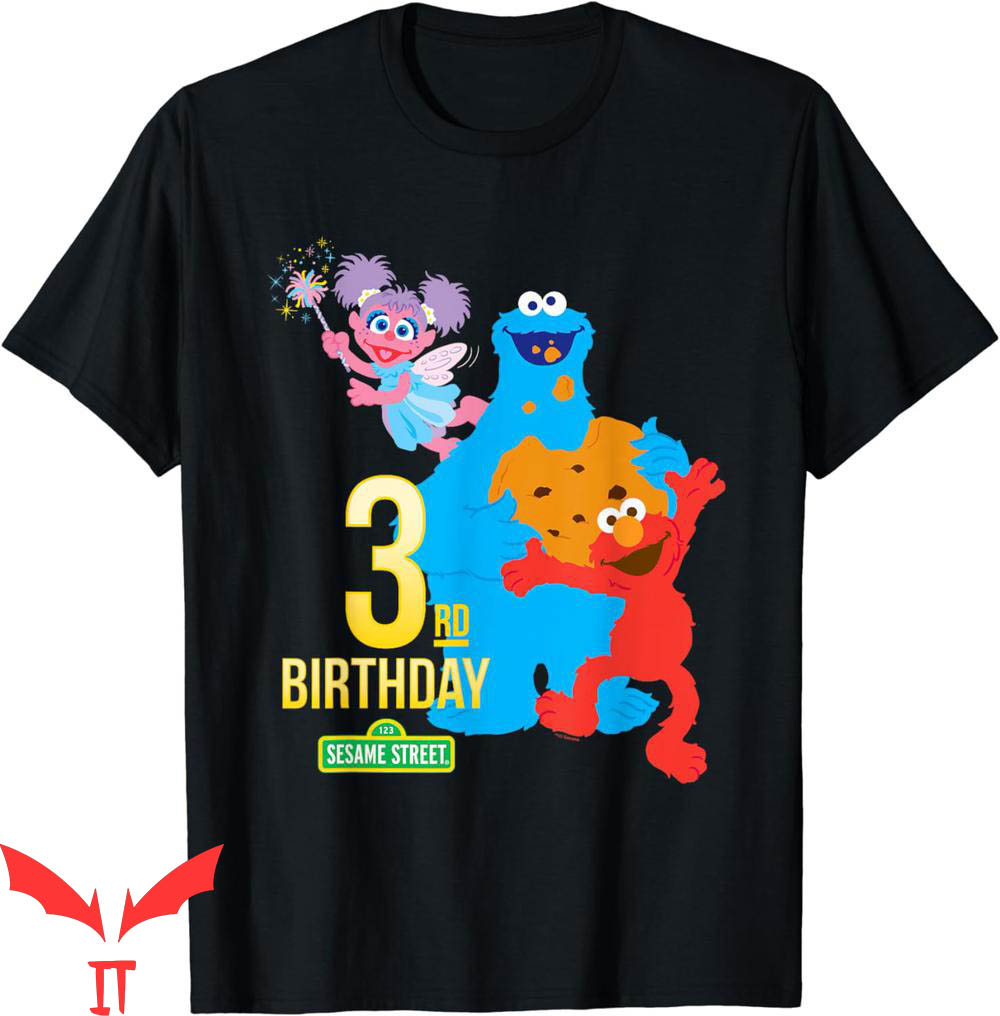 Cookie Monster Birthday T-Shirt Sesame Street 3rd Birthday Cookie Monster Birthday T-Shirt Sesame Street 3rd Birthday